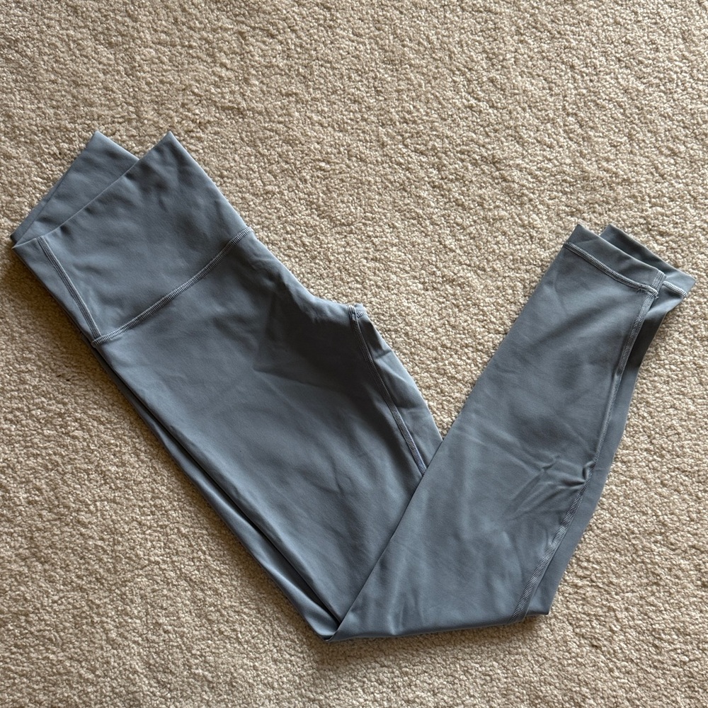 Lululemon Athletica Light Blue Leggings Size 6 - Wunder Train